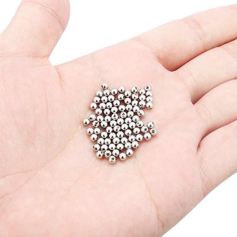 Ftovosyo 80Pcs 316L Surgical Steel Externally Threaded Replacement Balls Piercing Barbell Parts for Body Jewelry 16G 3mm - Image 3